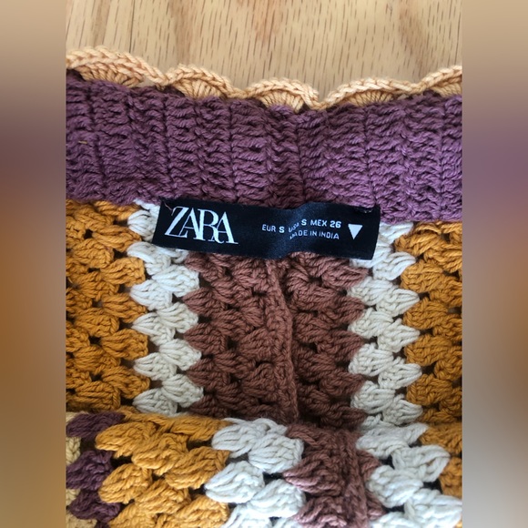 Zara crochet shorts - NWOT - Picture 2 of 3